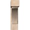 Ekena Millwork Thorton Block Smooth Bracket w/ Offset Brace, Douglas Fir, 7 1/2"W x 28"D x 28"H BKT0806X28X28THR05SDF - alternate 4